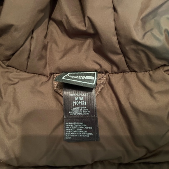 The North Face 550 HyVent Down Fill Hooded Belted Jacket/Coat - Size M 10-12 - Picture 14 of 16